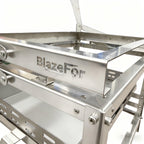 Adjustable 360° Rotating Charcoal BBQ Grill