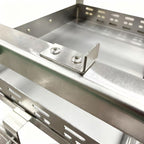 Adjustable 360° Rotating Charcoal BBQ Grill