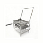 Adjustable 360° Rotating Charcoal BBQ Grill