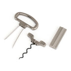 Two-Prong Cork Puller Remover Ah-So Old Wine Opener Multifunction Beer Corkscrew